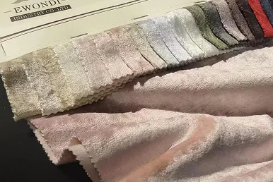 Metallic packaging ribbon detail