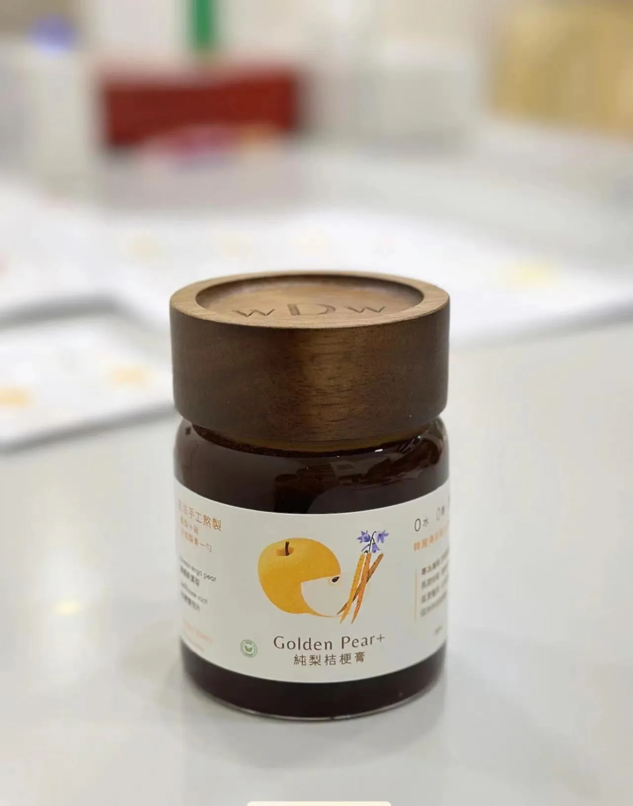 Finished product with custom label