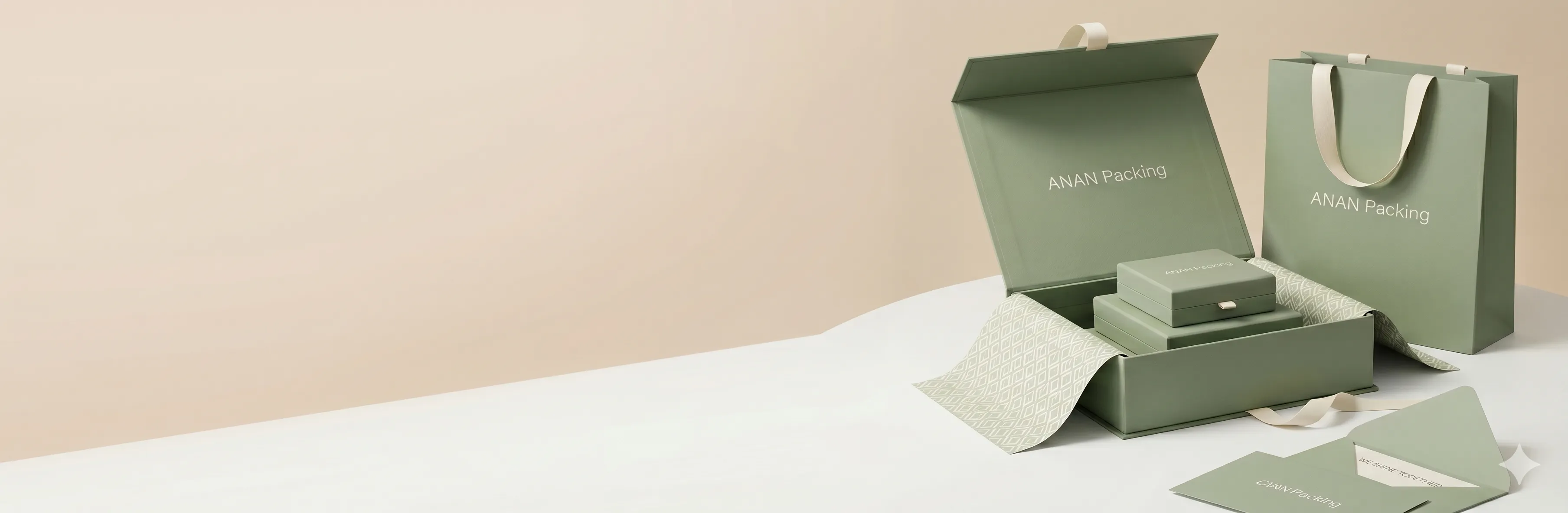 Fashion apparel packaging with custom dust bags