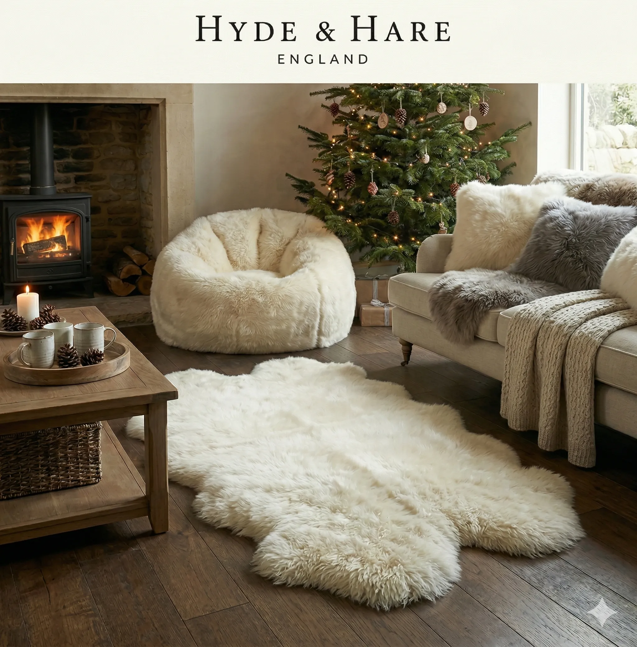 Home lifestyle case study image with warm interior