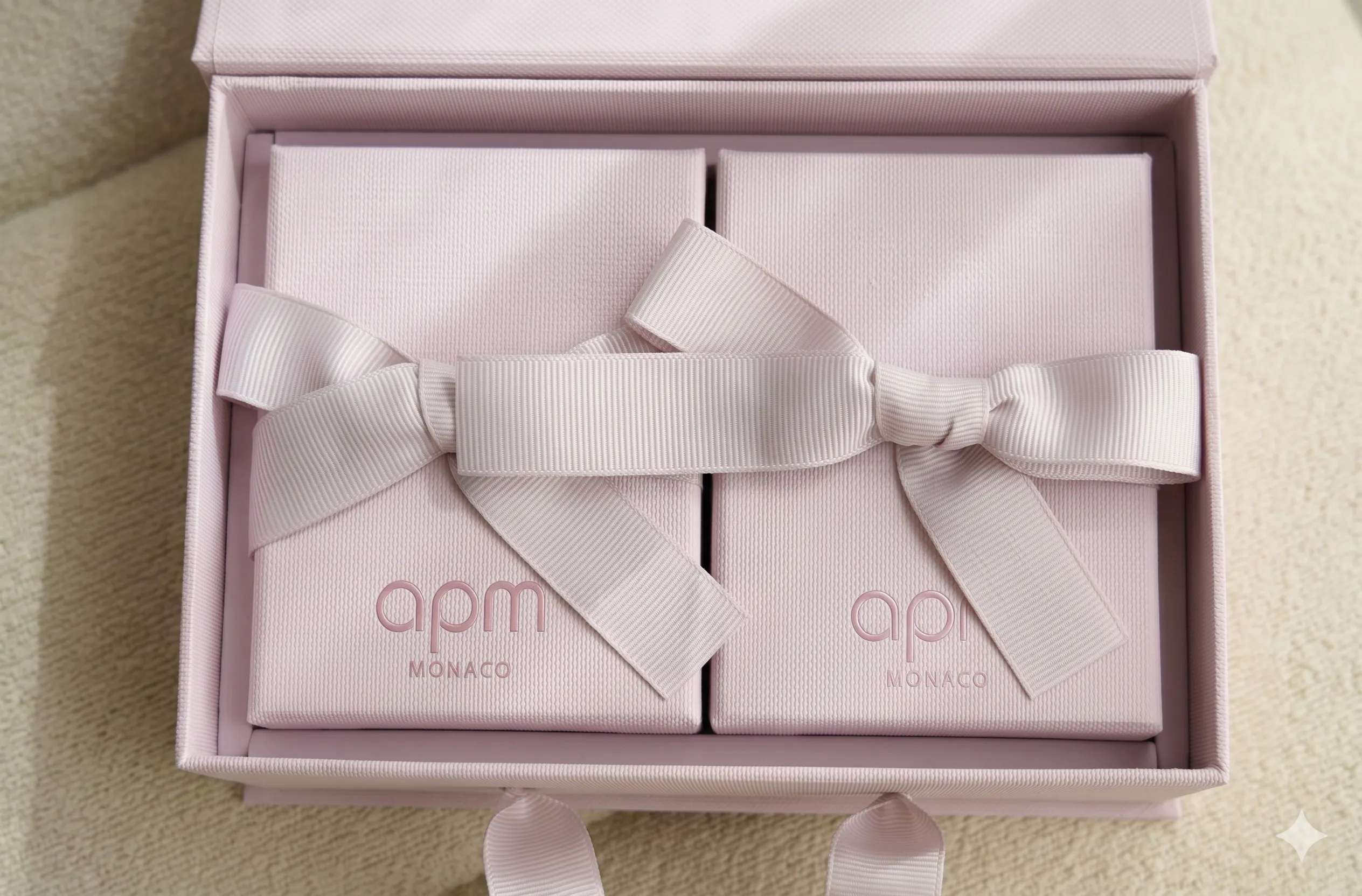 Luxury jewelry box and pouch arrangement