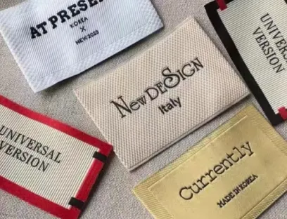 Custom woven labels