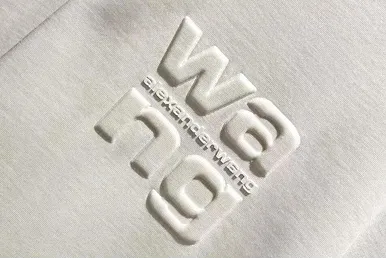 Metallic packaging ribbon detail