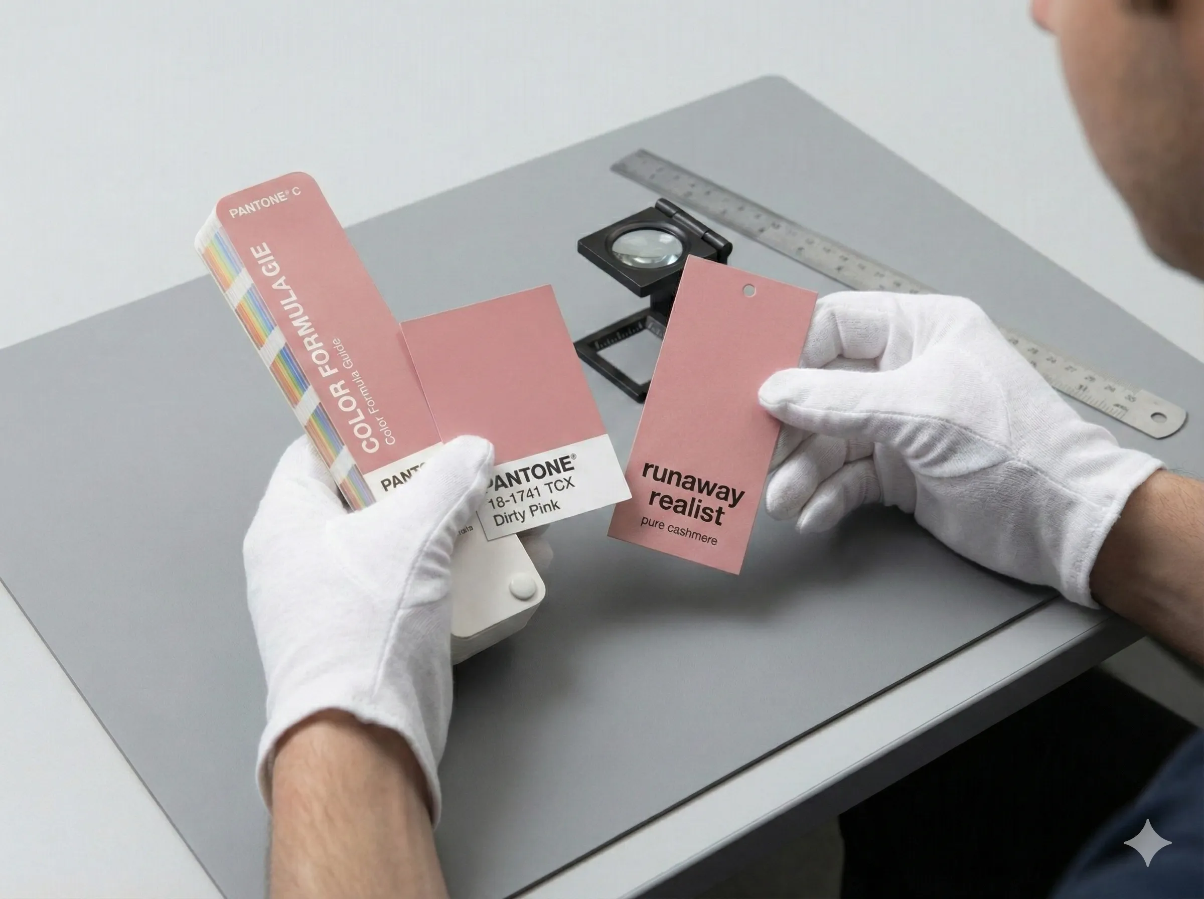 Quality control inspection for custom hang tags